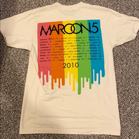 Maroon5 2010 Tour Shirt, Never been worn! - Picture 2 of 4
